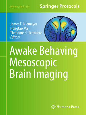 cover image of Awake Behaving Mesoscopic Brain Imaging